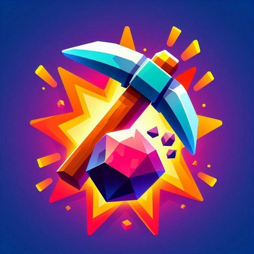 Tap Tap Miner Game Icon - Idle Clicker Android Game by ADEPT Interactive